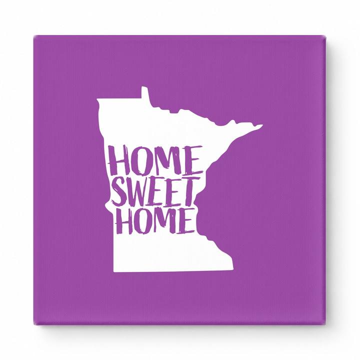 HOME SWEET HOME — Minnesota State Silhouette