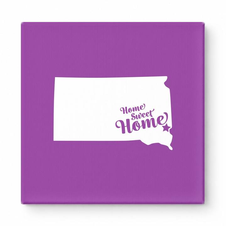 Home Sweet Sioux Falls — South Dakota State Silhouette