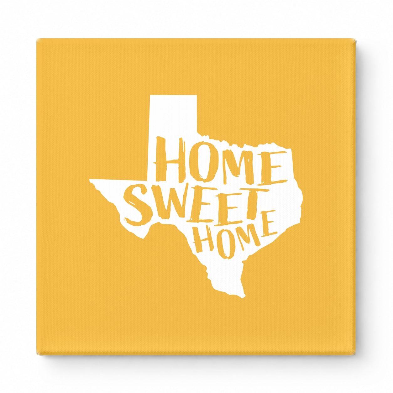 HOME SWEET HOME — Texas State Silhouette