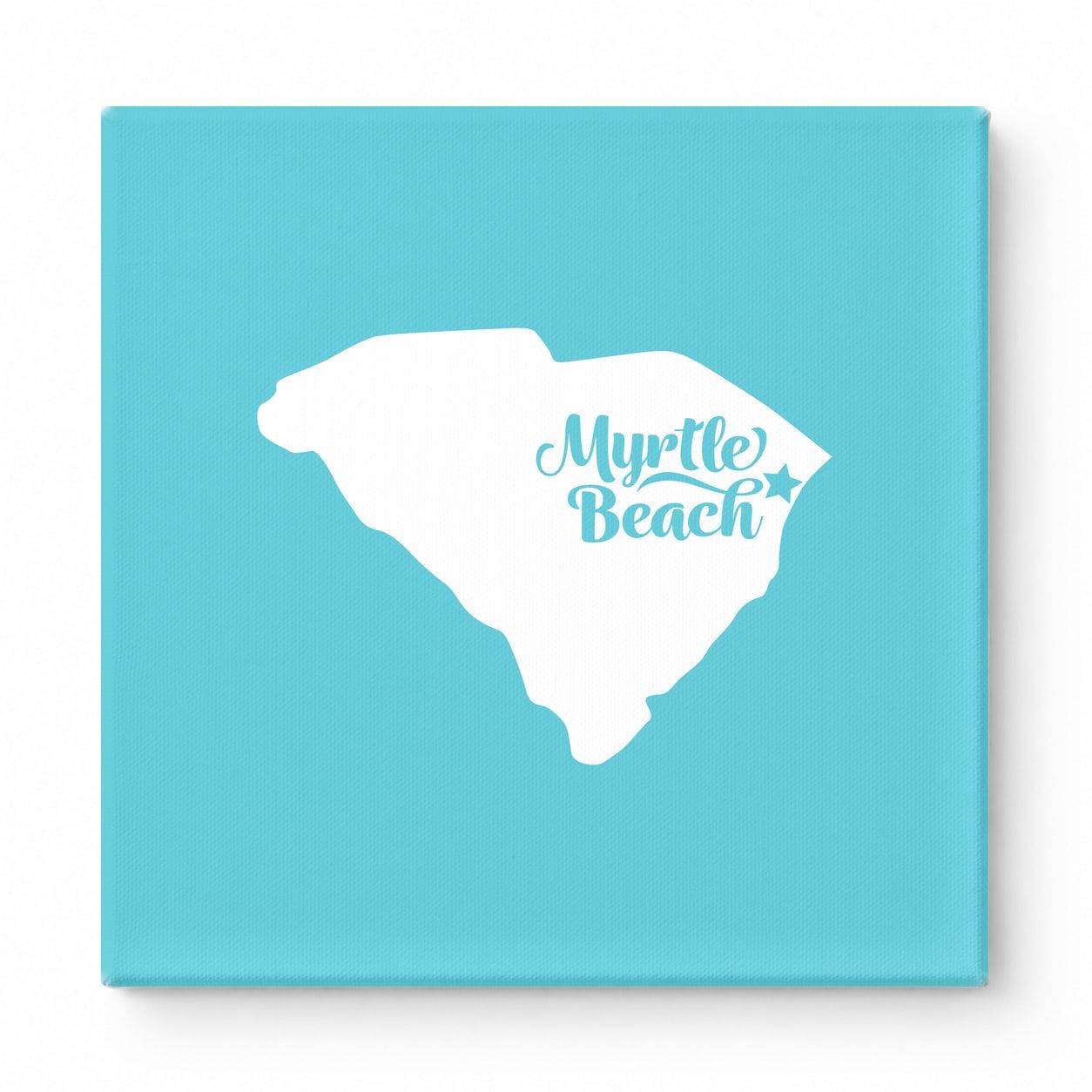 Home Sweet Myrtle Beach — South Carolina State Silhouette