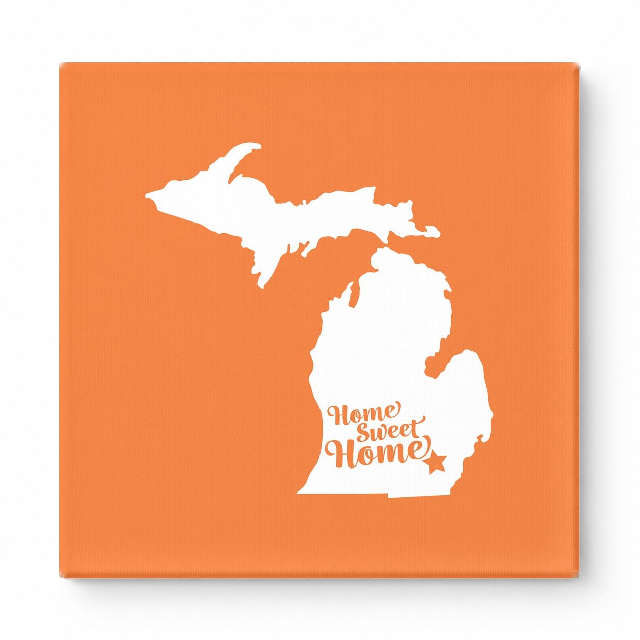 Home Sweet Grand Rapids — Michigan State Silhouette
