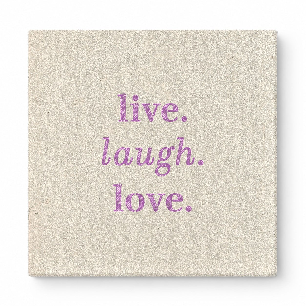 Live. Laugh. Love — Soft Watercolor Wash
