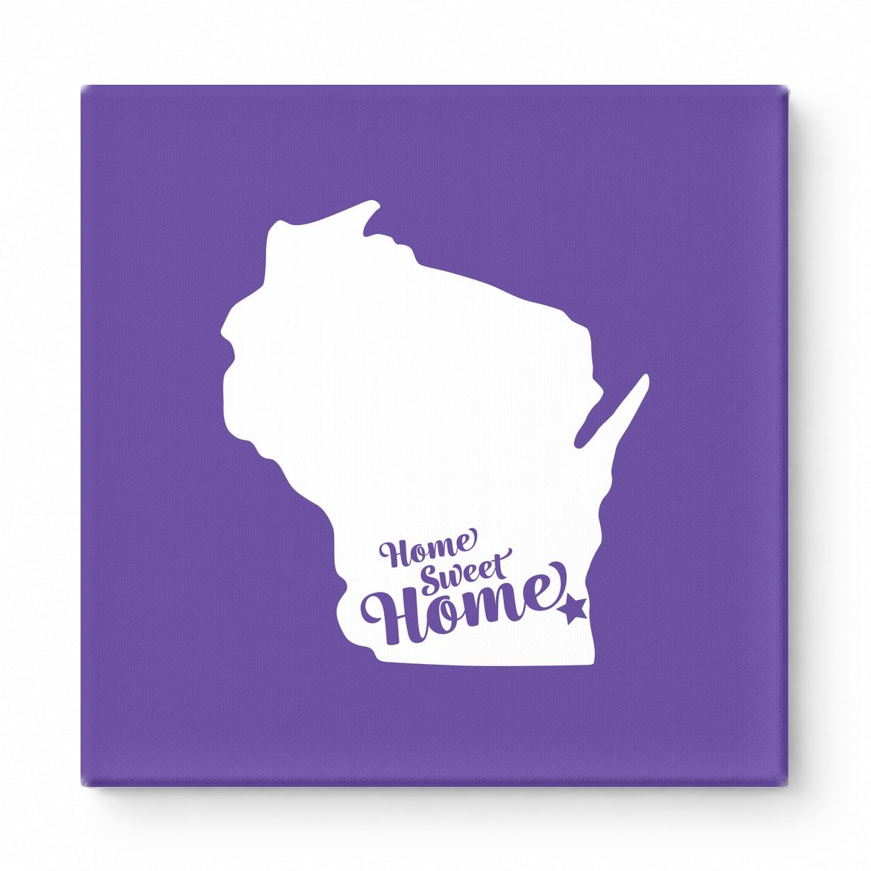 Home Sweet Milwaukee — Wisconsin State Silhouette