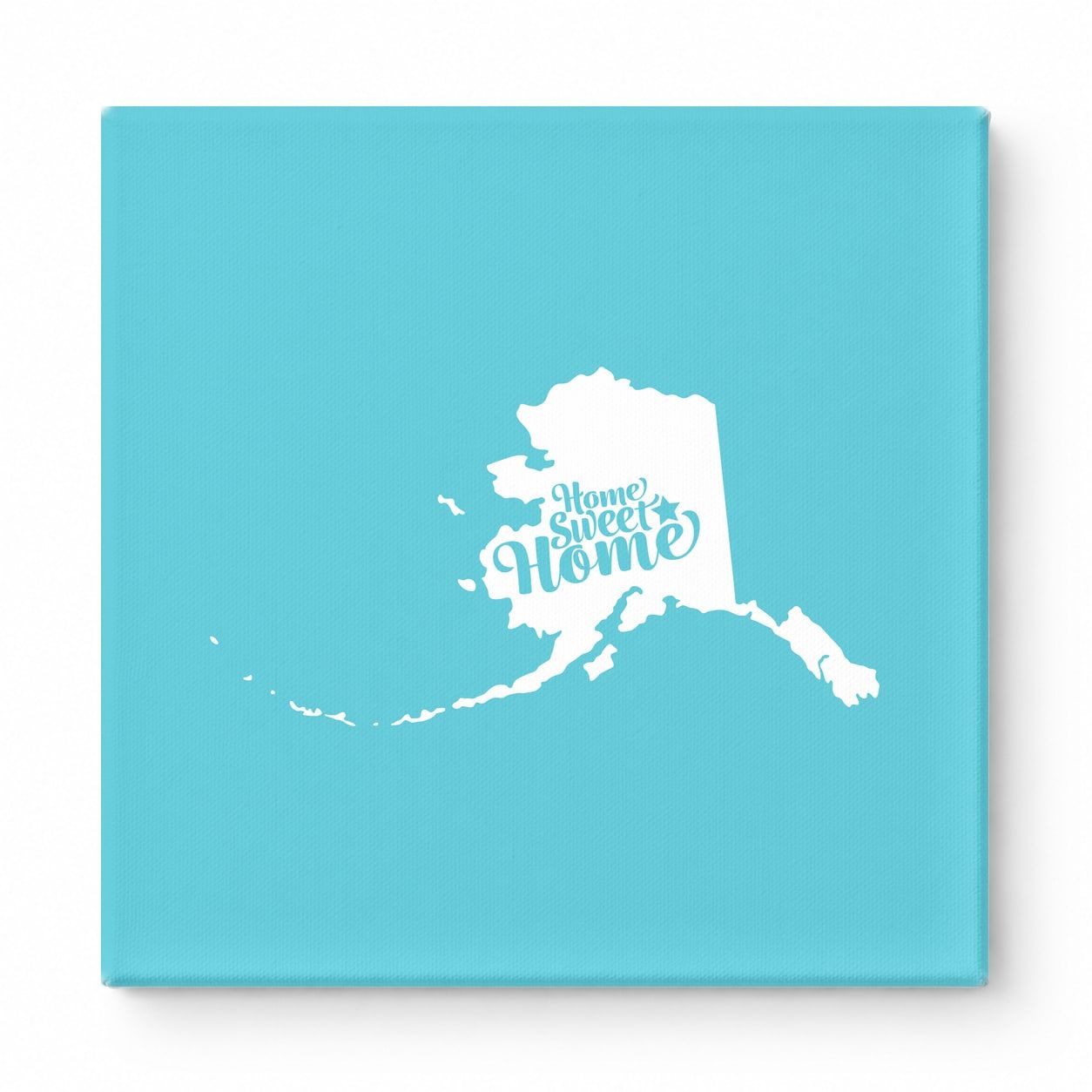 Home Sweet Home — Alaska State Silhouette