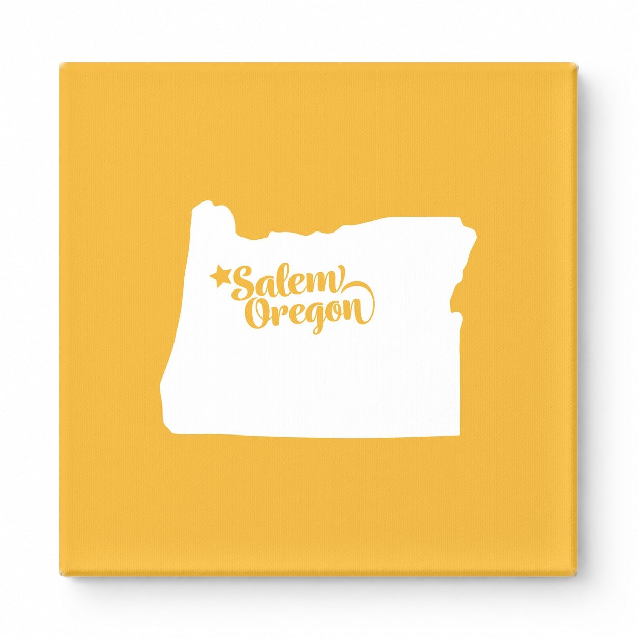 Home Sweet Salem — Oregon State Silhouette