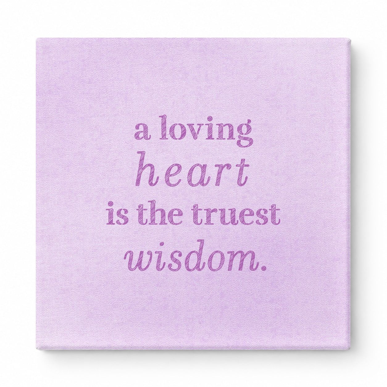 A Loving Heart Is the Truest Wisdom — Geometric Low-Poly