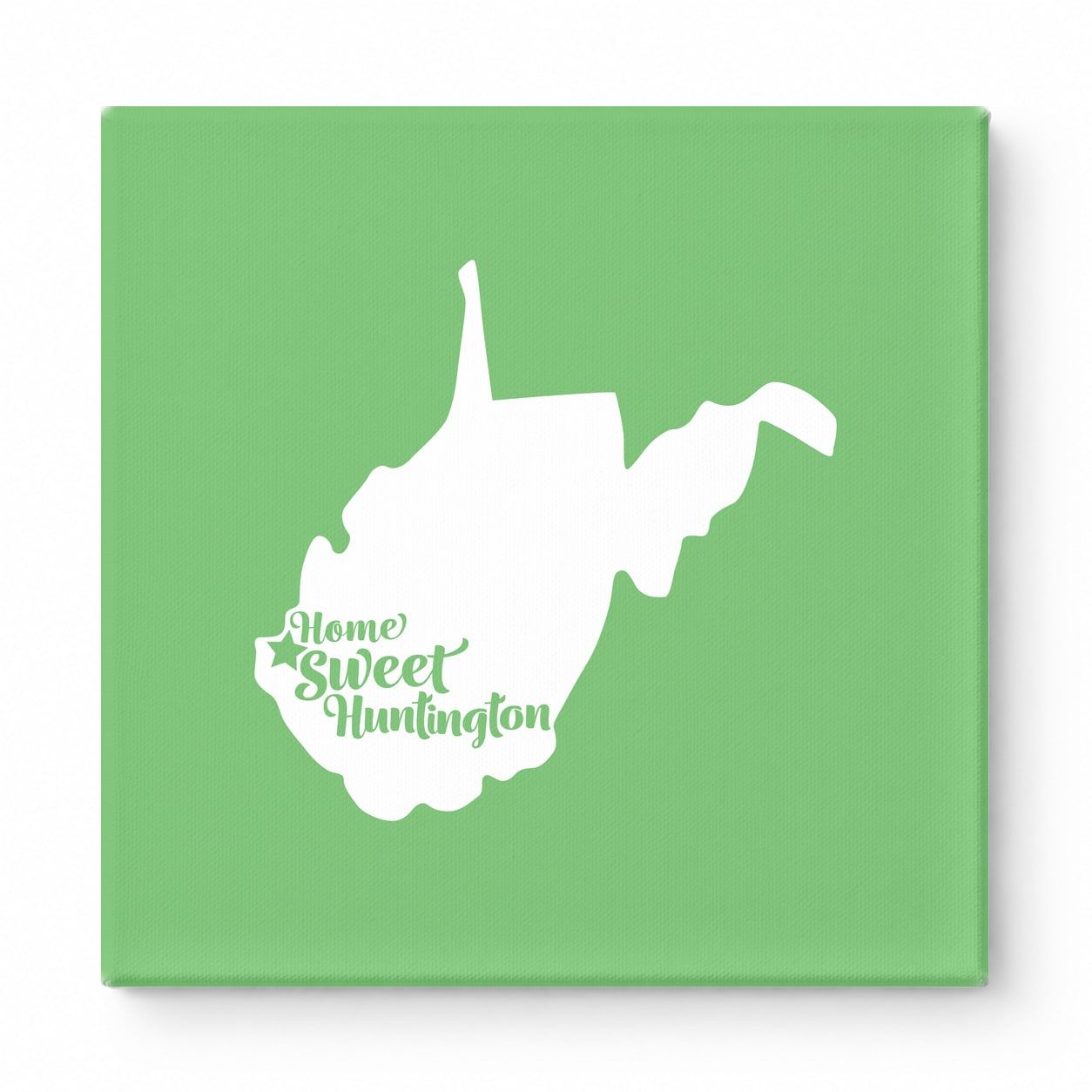 Home Sweet Huntington — West Virginia State Silhouette