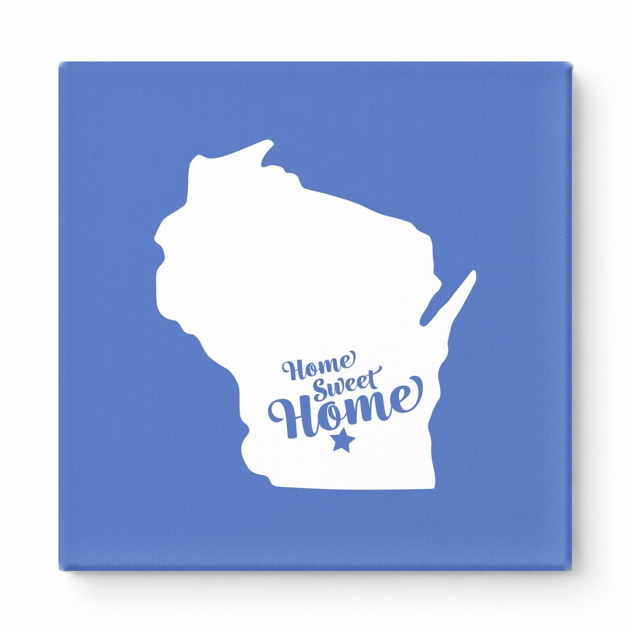 Home Sweet Milwaukee — Wisconsin State Silhouette