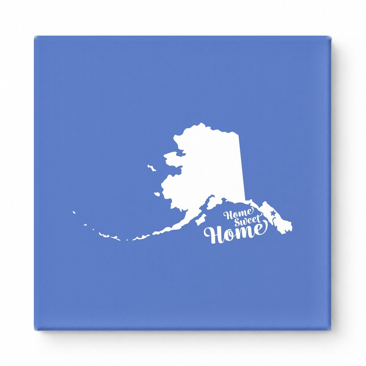 Home Sweet Home — Alaska State Silhouette