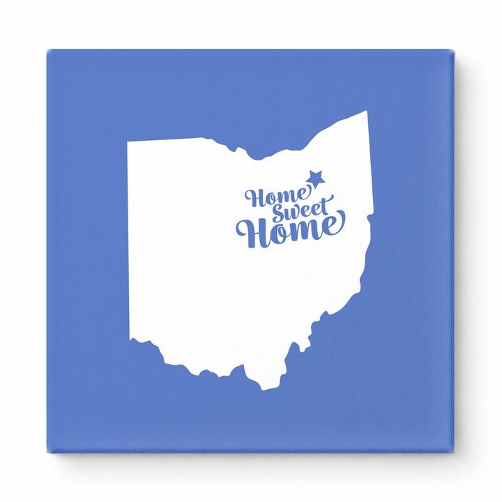 Home Sweet Akron — Ohio State Silhouette