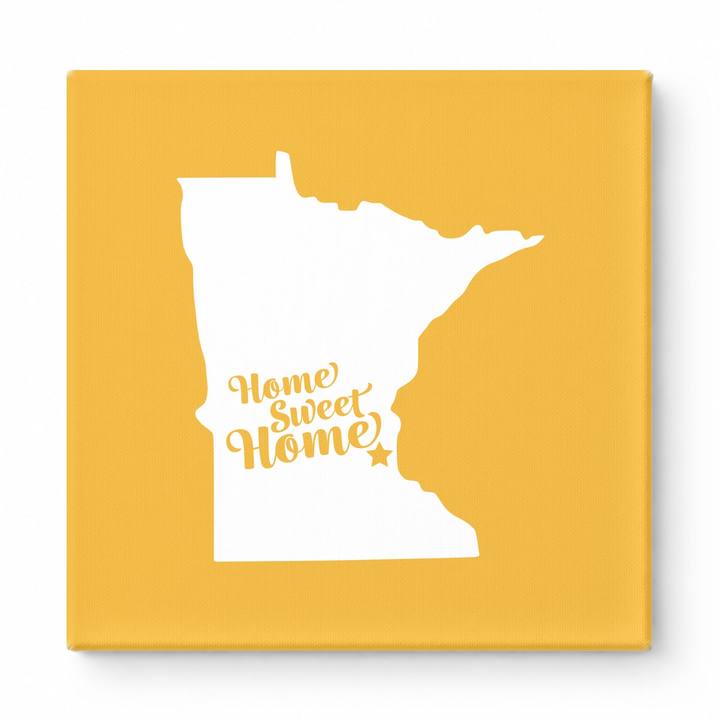 Home Sweet Minneapolis — Minnesota State Silhouette