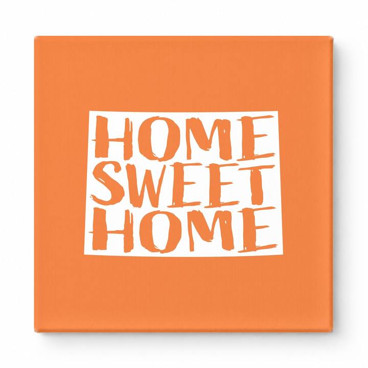 Home Sweet Home Wyoming — Wyoming State Silhouette