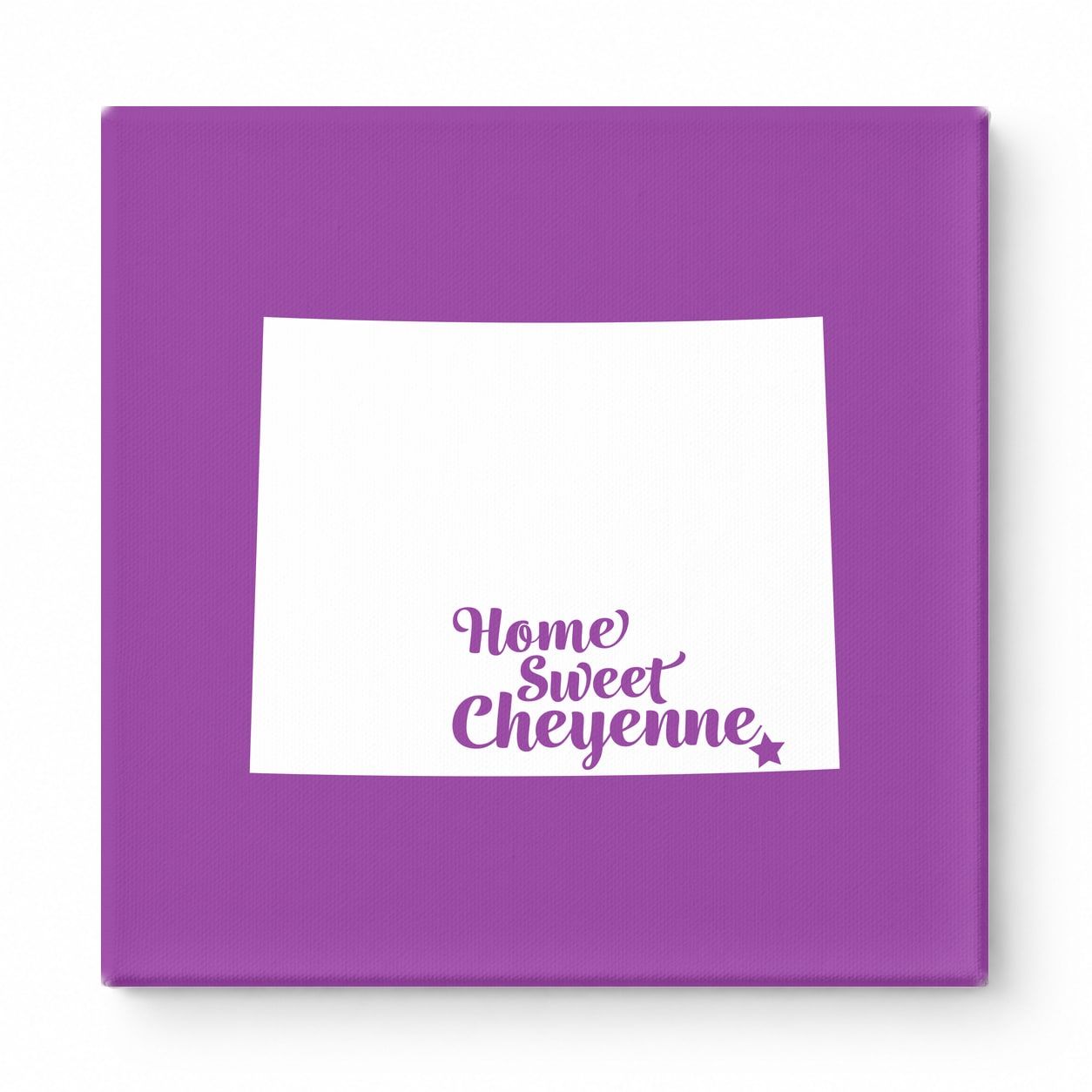 Home Sweet Cheyenne — Wyoming State Silhouette