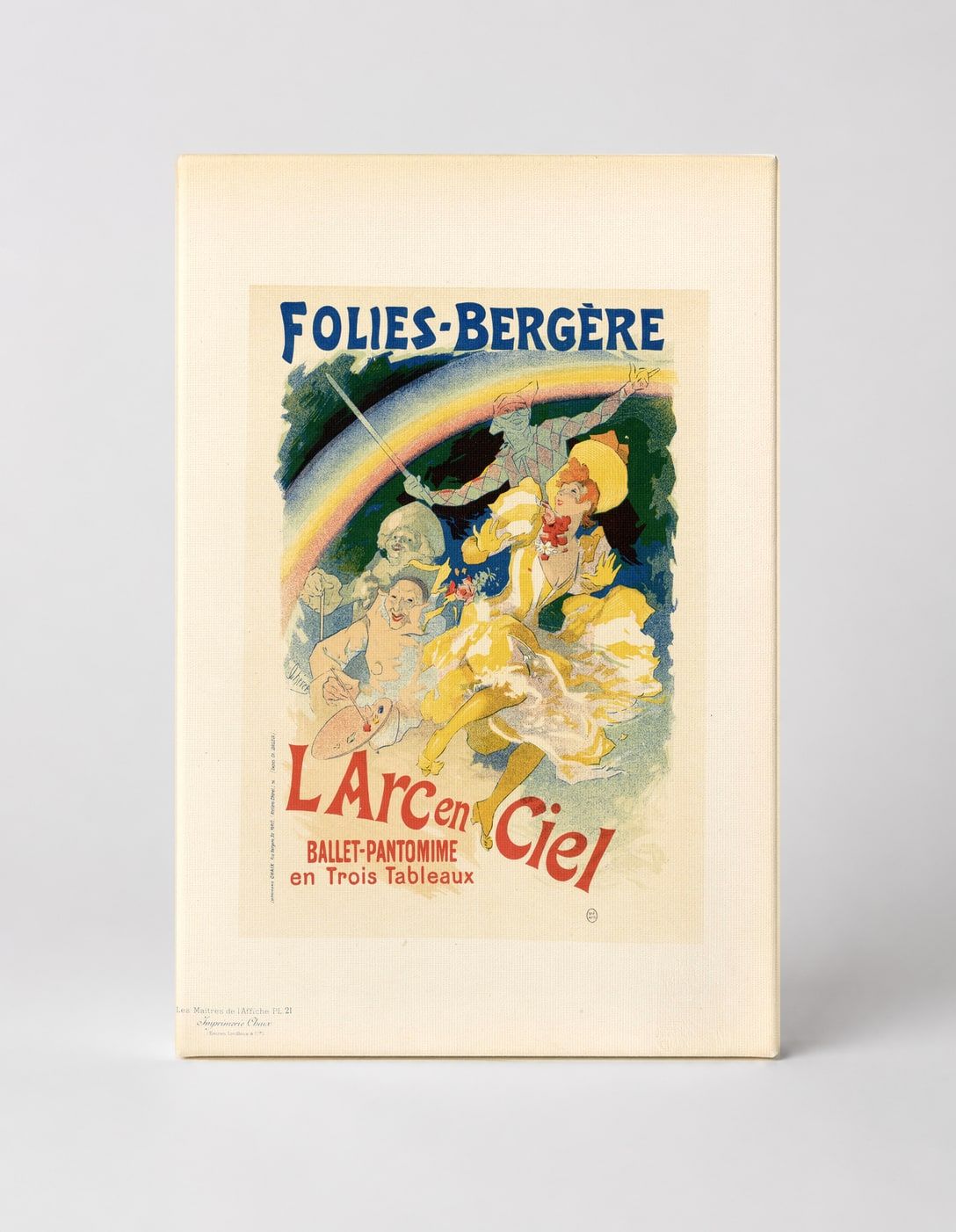 Folies-Bergère L'Arc en Ciel 1893 - Belle Époque Vintage Poster Wall Art