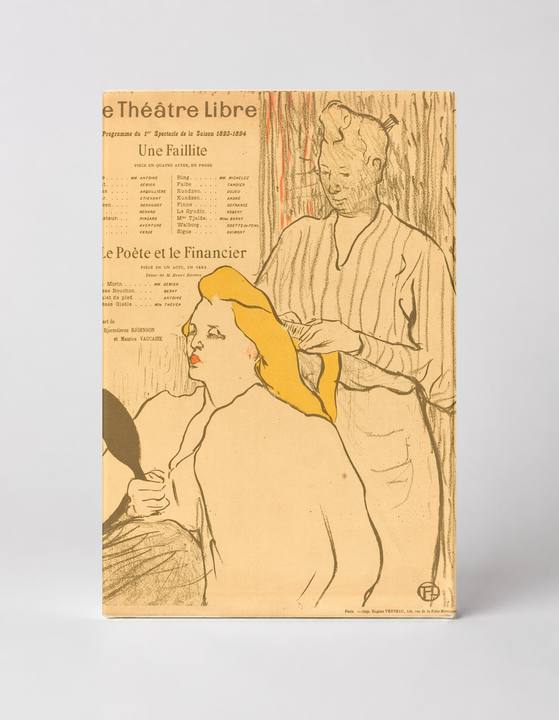 Le Théâtre Libre 1893 - Belle Époque Vintage Theatre Poster Wall Art