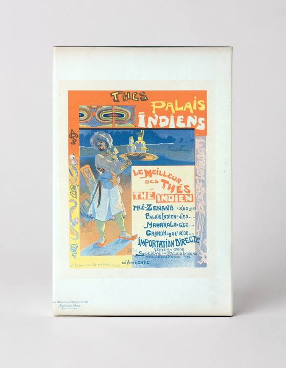 Thés Palais Indiens 1890s - Belle Époque Vintage Poster Canvas Wall Art