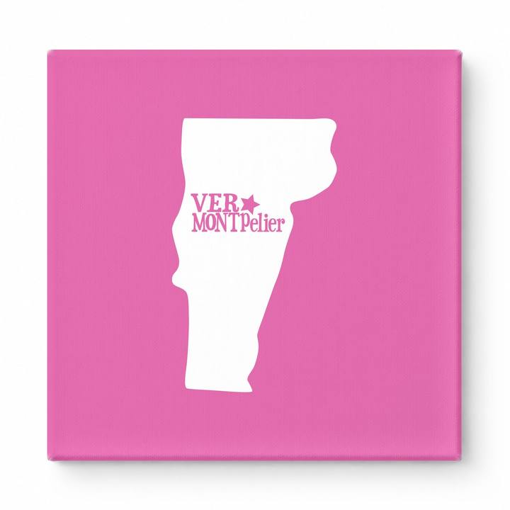 Home Sweet Montpelier — Vermont State Silhouette