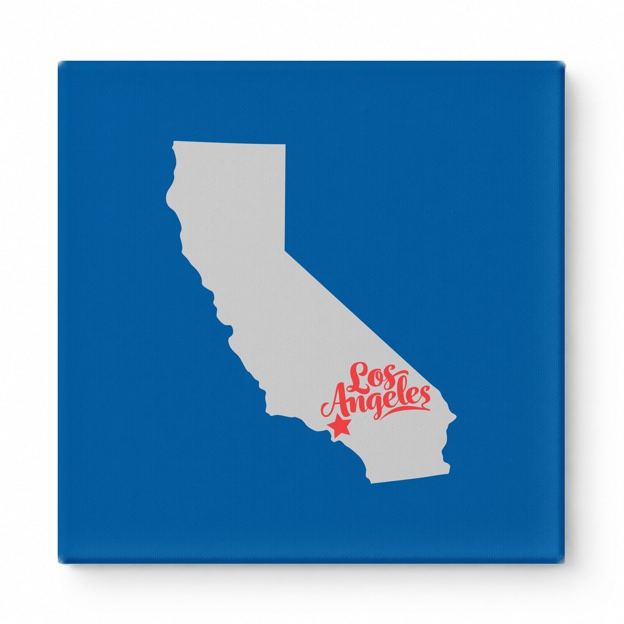 Home Sweet Los Angeles — California State Silhouette