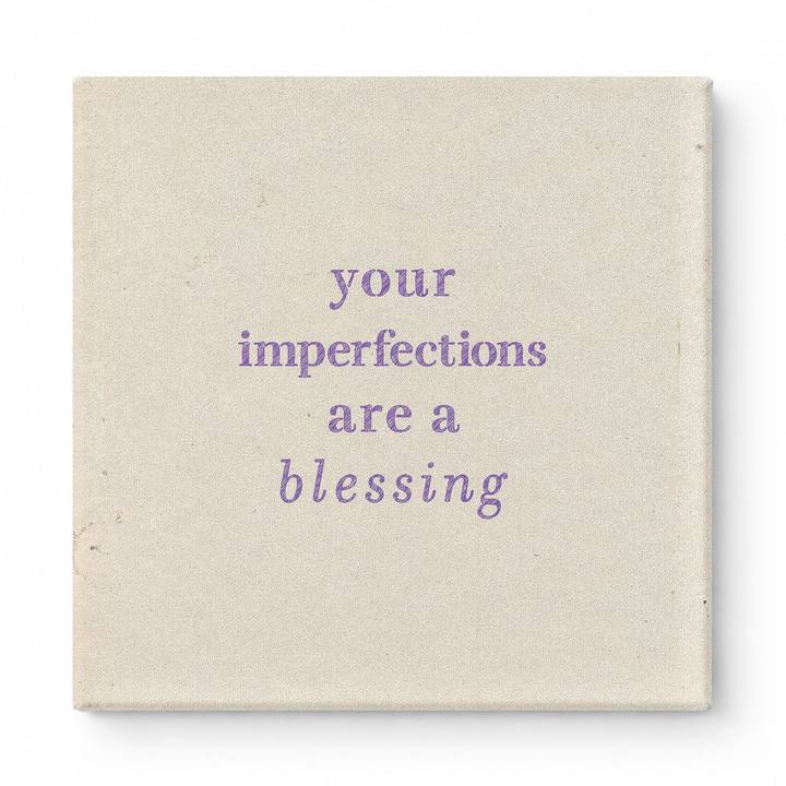 Your Imperfections Are a Blessing — Chalkboard Lettering