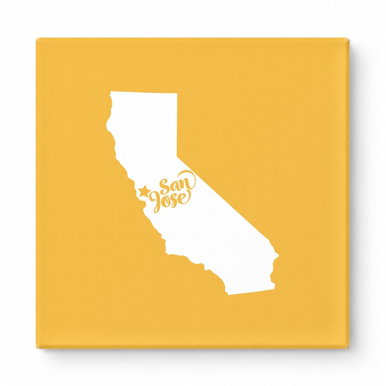 Home Sweet San Jose — California State Silhouette
