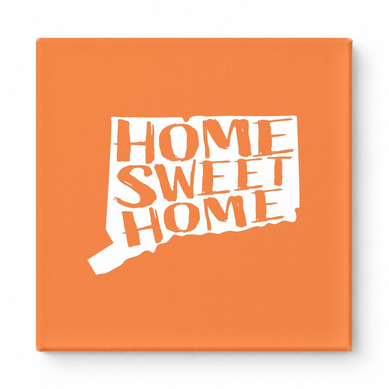HOME SWEET HOME — Connecticut State Silhouette
