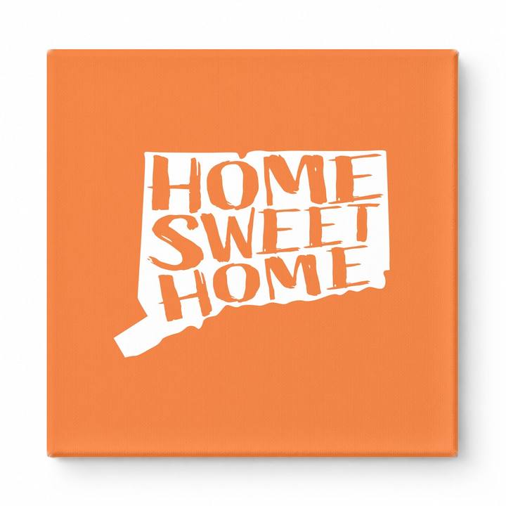 HOME SWEET HOME — Connecticut State Silhouette