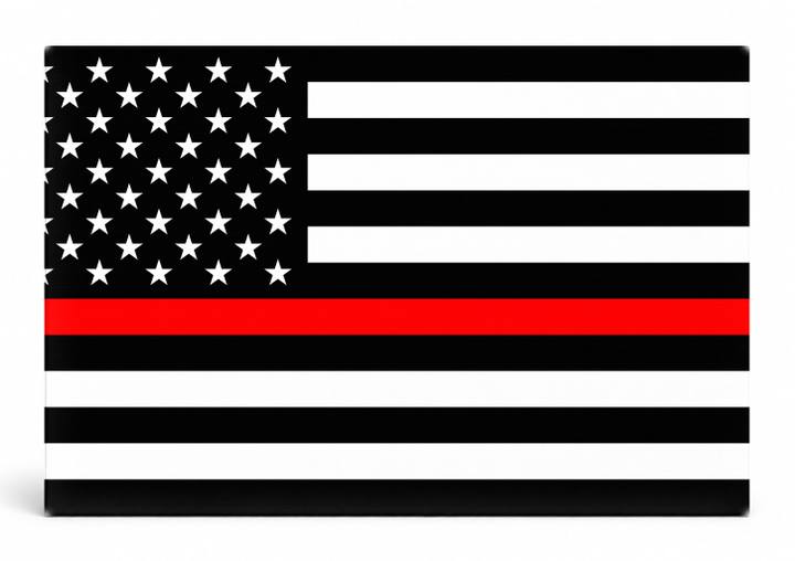 Thin Red Line American Flag