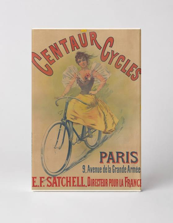 Centaur Cycles Paris 1890s - Belle Époque Vintage Poster Wall Art