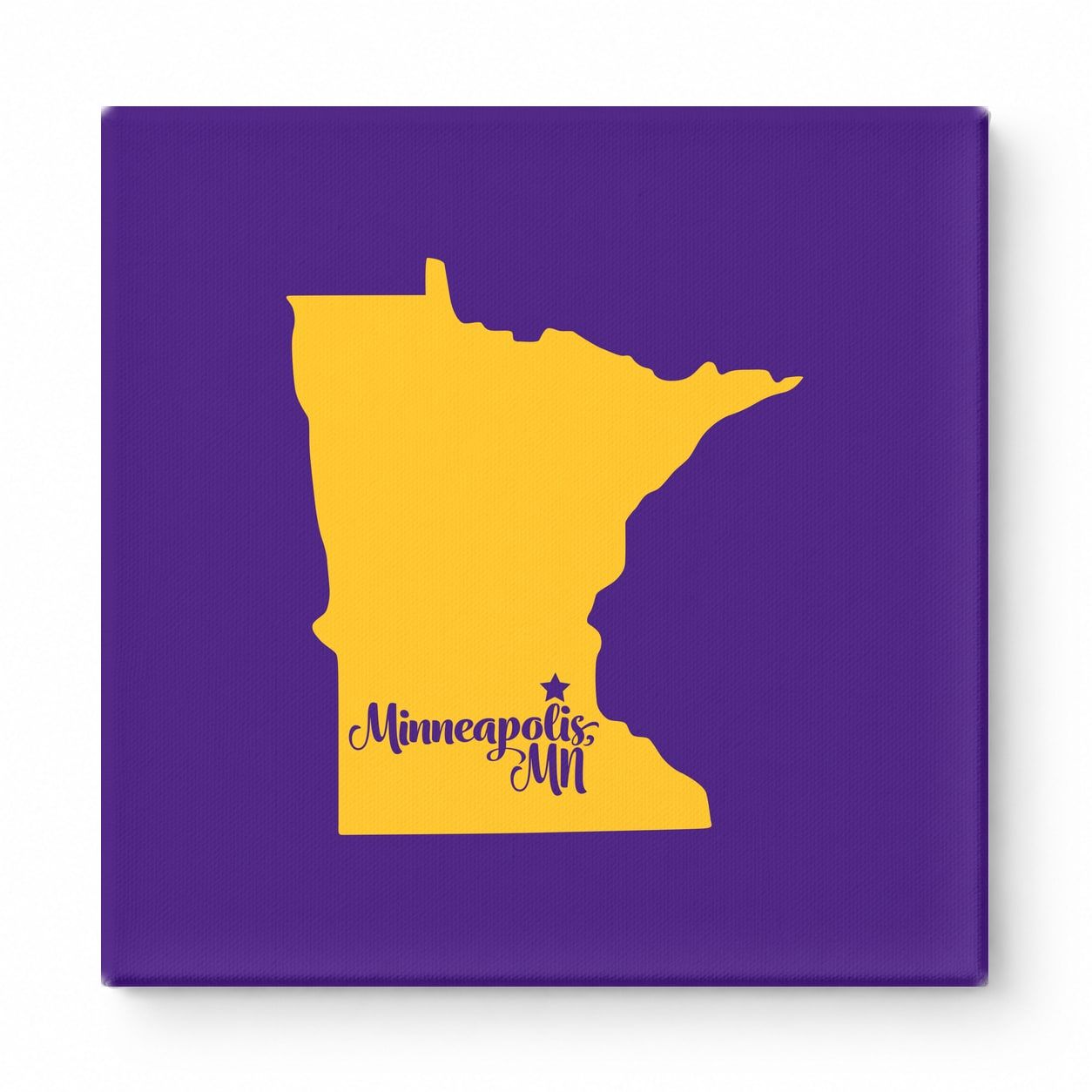 Home Sweet Minneapolis — Minnesota State Silhouette