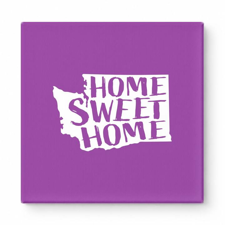 HOME SWEET HOME — Washington State Silhouette