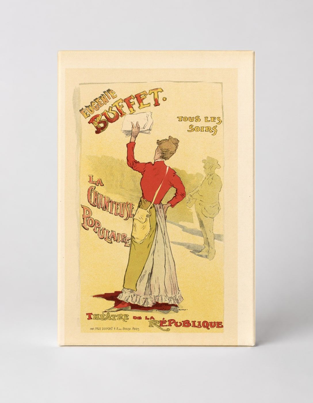 Eugenie Buffet La Chanteuse Populaire 1890s - Belle Époque Vintage Poster Wall Art