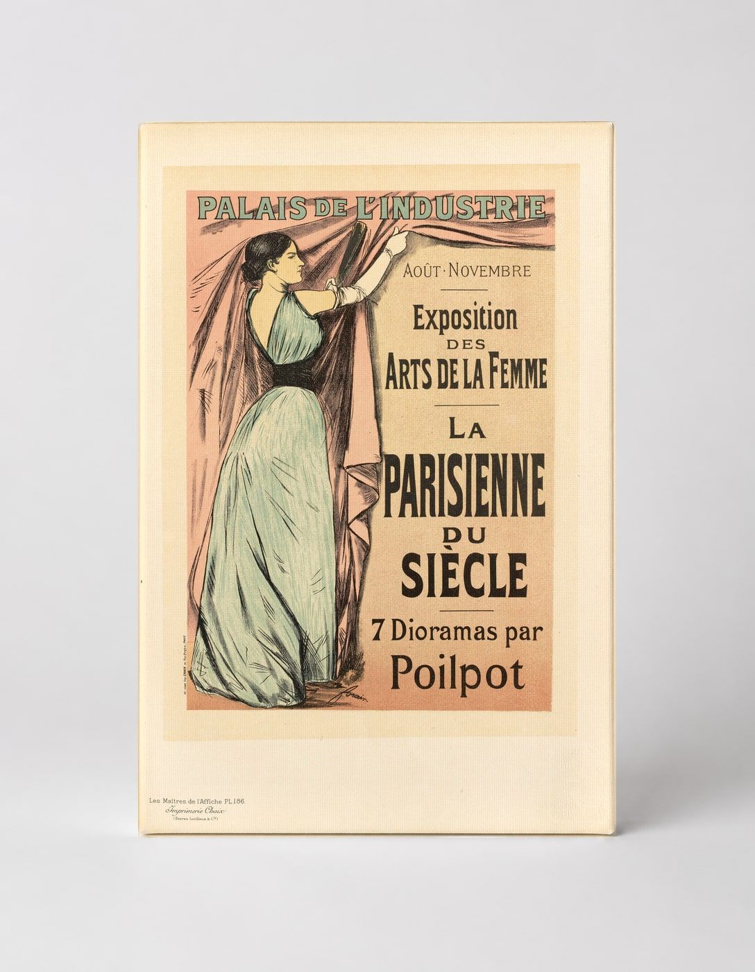 La Parisienne du Siècle 1896 - Belle Époque Vintage Poster Wall Art