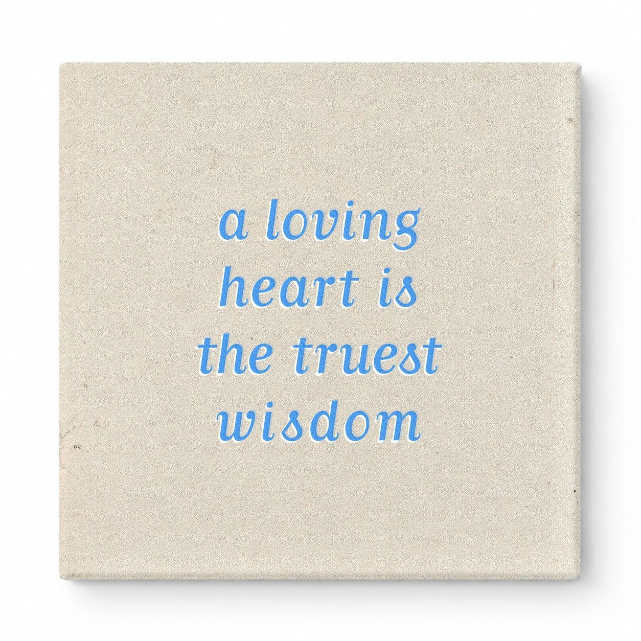 A Loving Heart Is the Truest Wisdom — Geometric Low-Poly