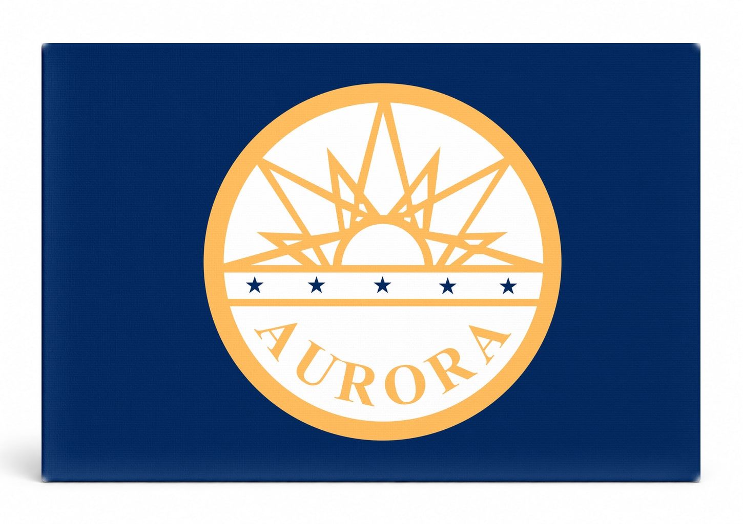 Aurora City Flag