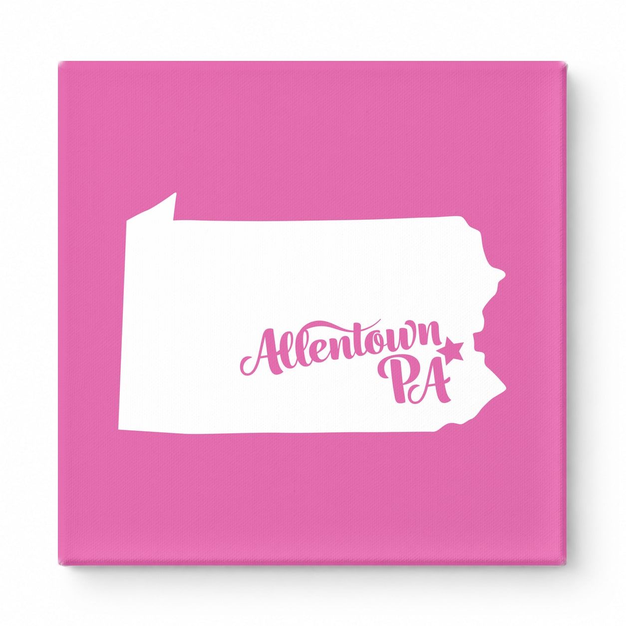 Home Sweet Allentown — Pennsylvania State Silhouette