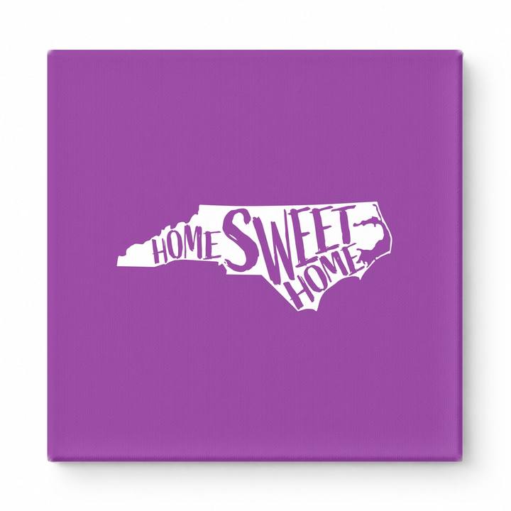 HOME SWEET HOME — North Carolina State Silhouette