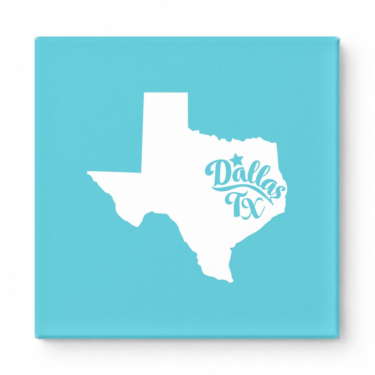 Home Sweet Dallas — Texas State Silhouette
