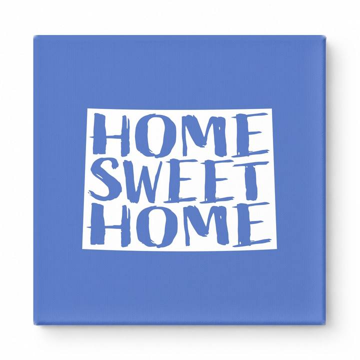Home Sweet Home Wyoming — Wyoming State Silhouette