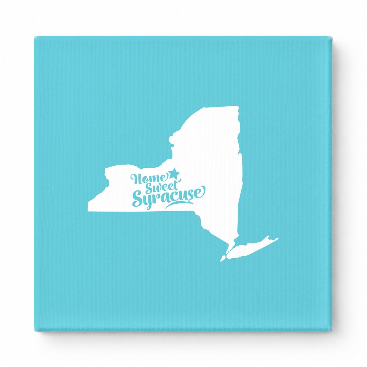 Home Sweet Syracuse — New York State Silhouette