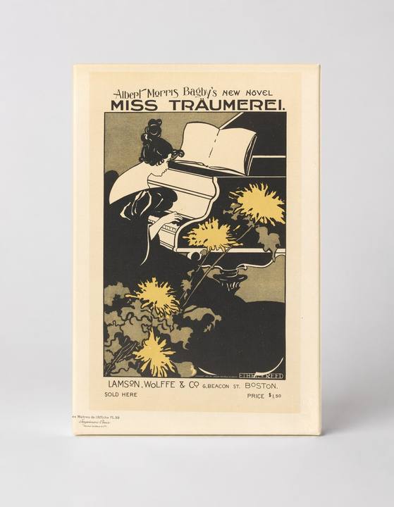 Miss Traumerei 1895 - Art Nouveau Book Poster Vintage Wall Art