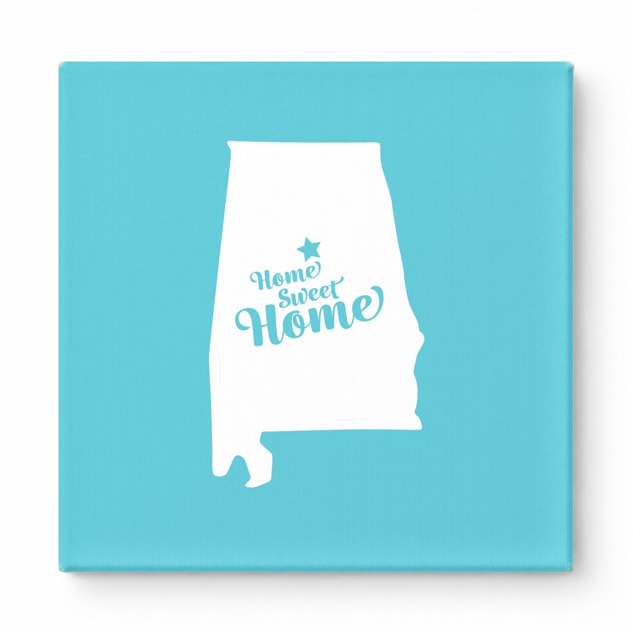 Home Sweet Montgomery — Alabama State Silhouette