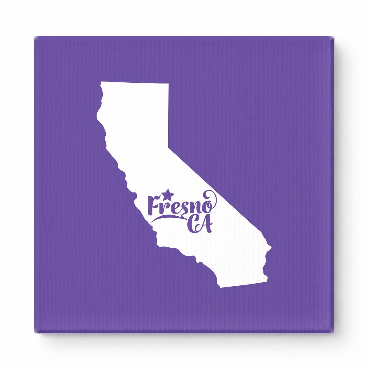 Home Sweet Fresno — California State Silhouette