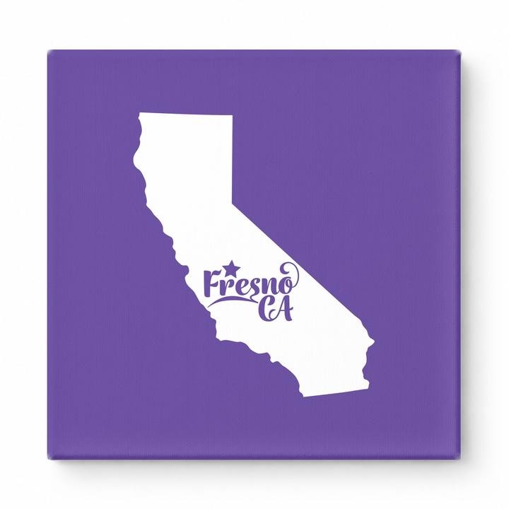 Home Sweet Fresno — California State Silhouette