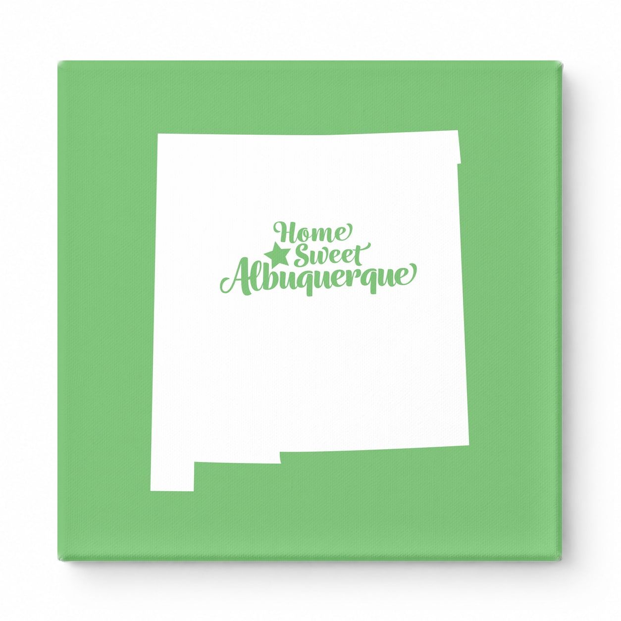 Home Sweet Albuquerque — New Mexico State Silhouette