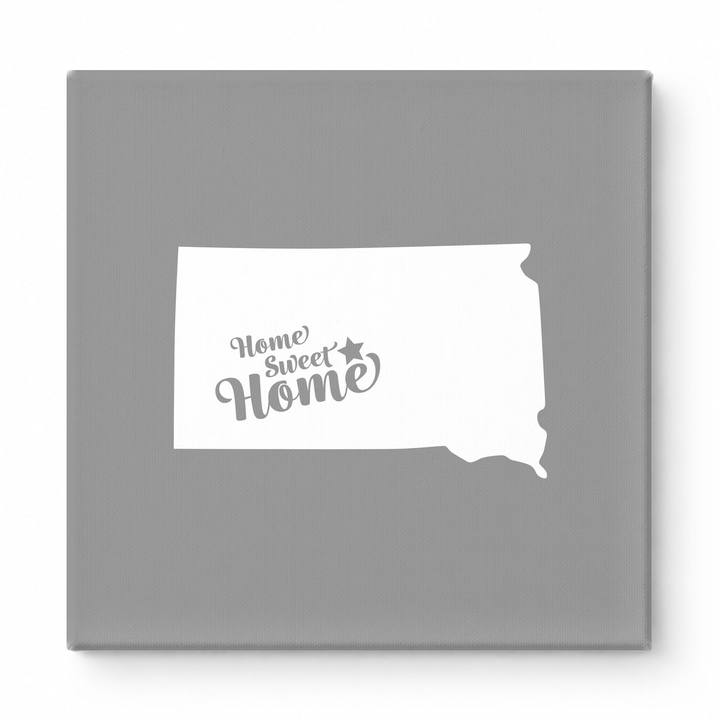 Home Sweet Rapid City — South Dakota State Silhouette