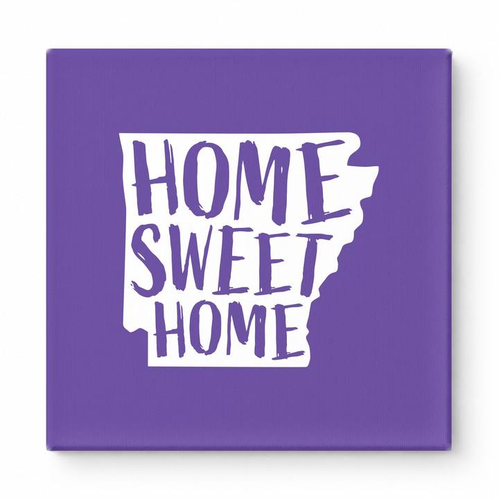 HOME SWEET HOME — Arkansas State Silhouette