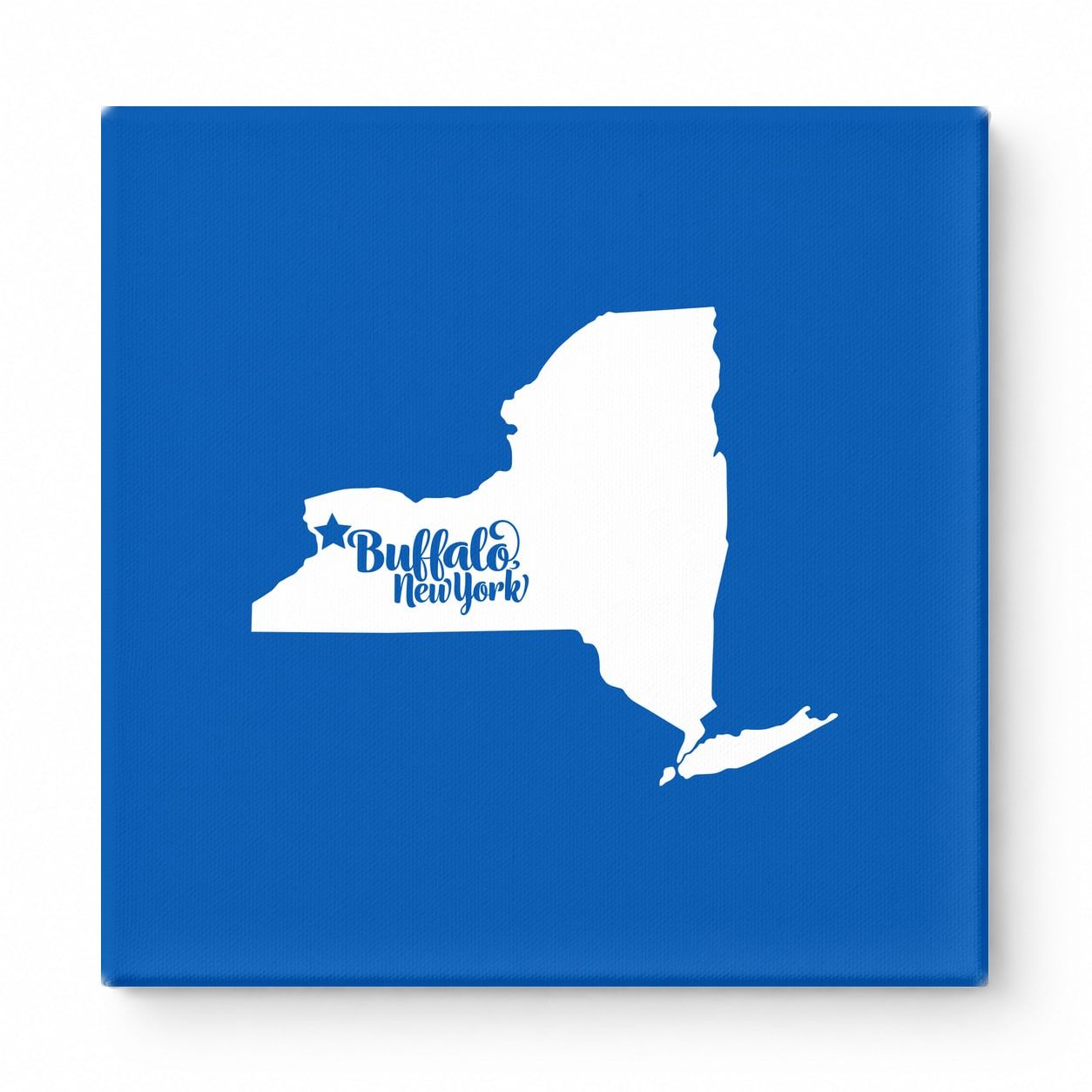 Home Sweet Buffalo — New York State Silhouette