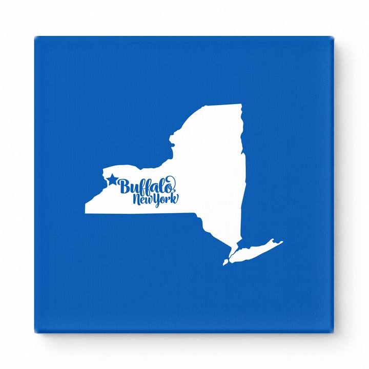 Home Sweet Buffalo — New York State Silhouette