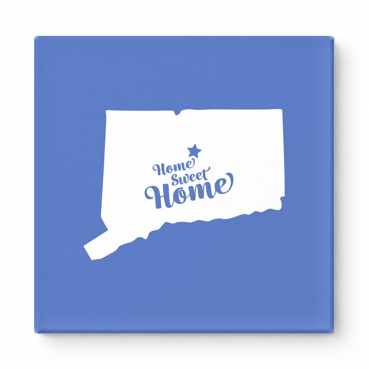 Home Sweet Hartford — Connecticut State Silhouette