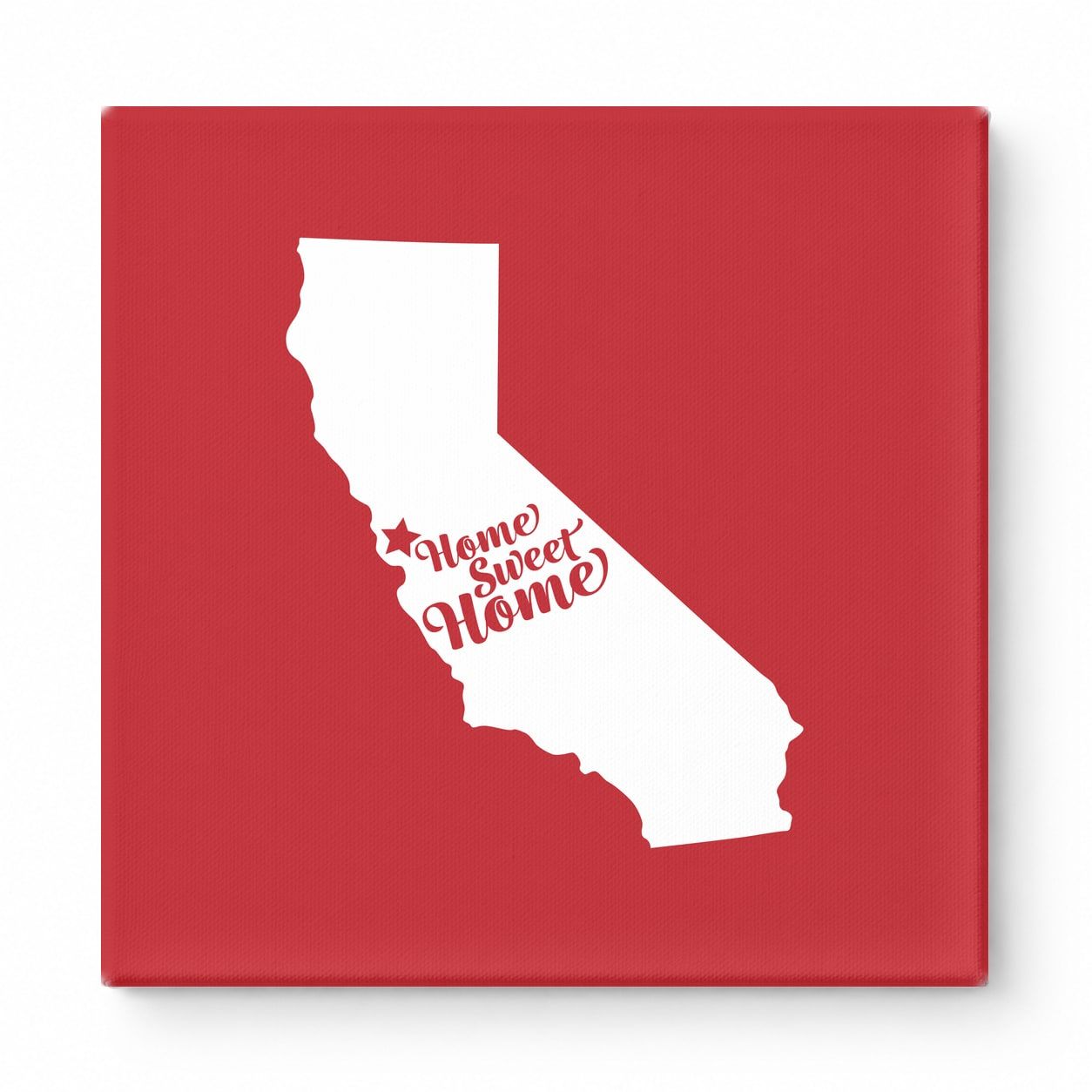 Home Sweet San Jose — California State Silhouette